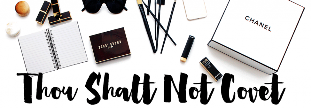 Thou Shalt Not Covet blog logo