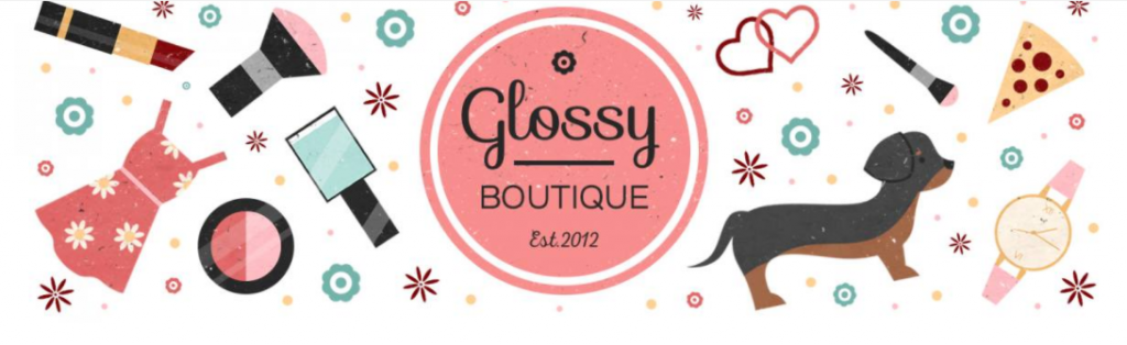 glossy boutique logo