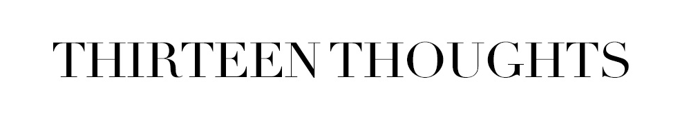 thirteen thoughts logo