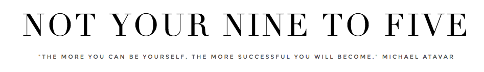 not your nine to five logo