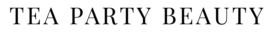 tea party beauty logo