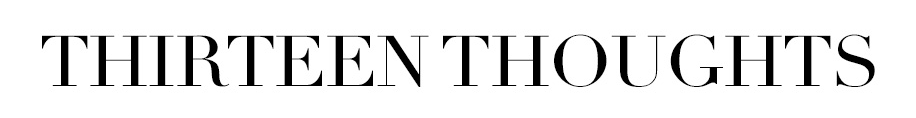 thirteen thoughts logo