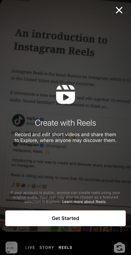 An Introduction To Instagram Reels - BCreator™