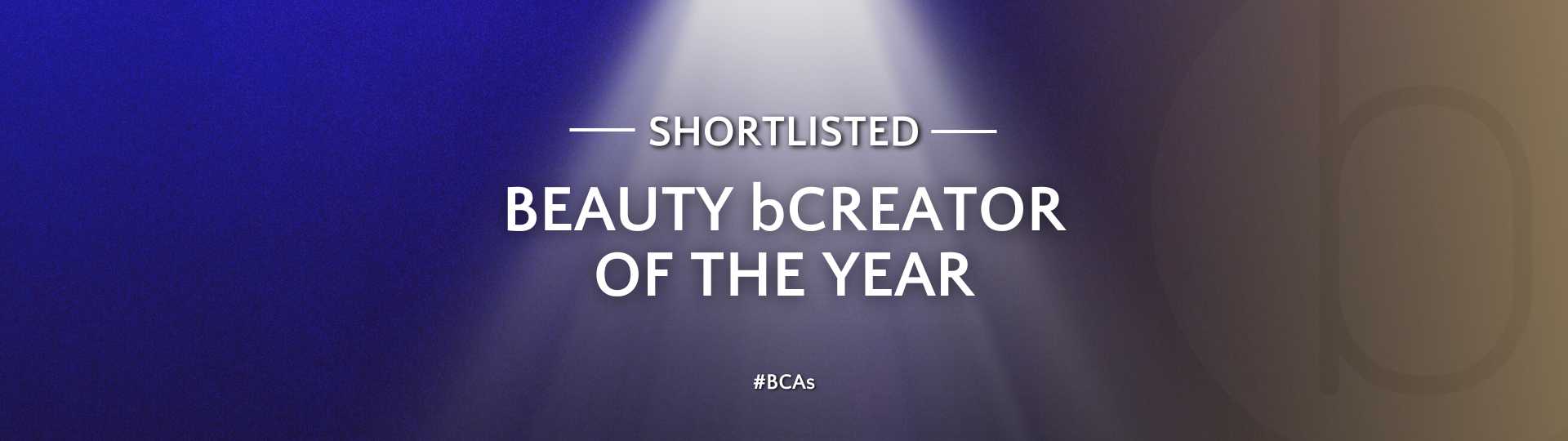 bCreator Beauty Shortlist 2024