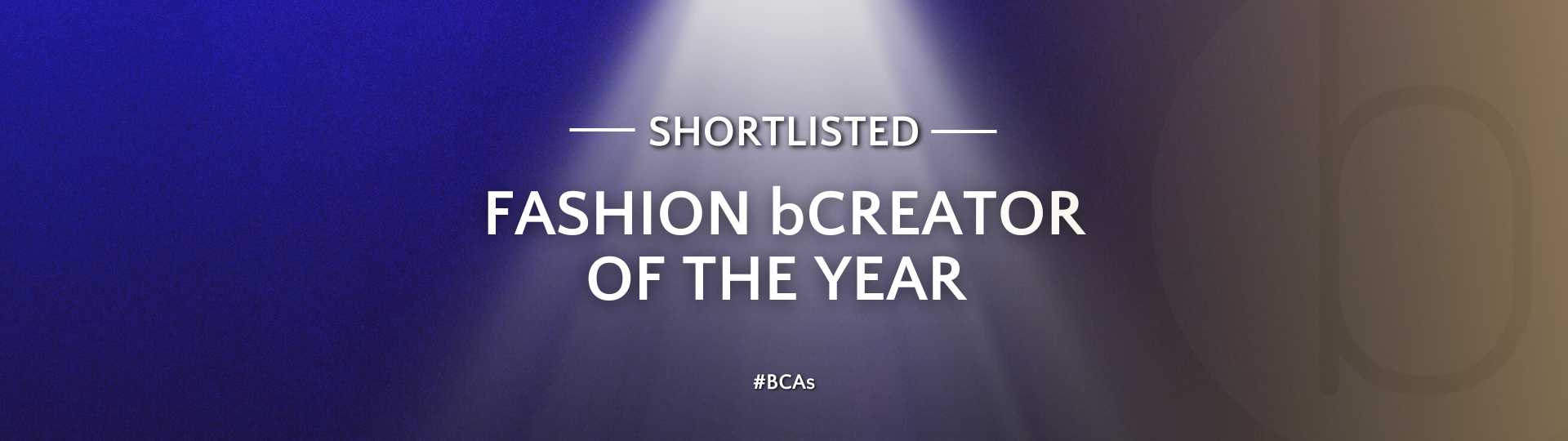 bCreator Fashion Shortlist 2024