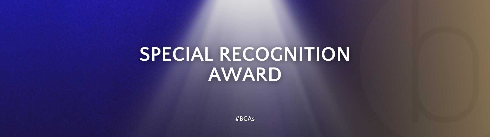 bCreator Special Recognition Award Shortlist 2024