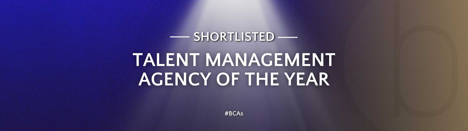 bCreator Talent Management Agency Shortlist 2024
